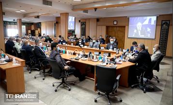 نخستین جلسه ستاد مدیریت بحران کرونای شهرداری تهران 8