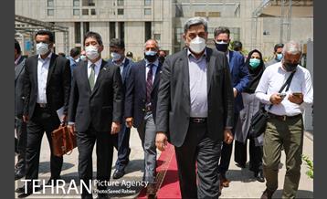 مراسم همکاری سه جانبه شهرداری تهران، UNDP و ژاپن در پروژه مدیریت پسماند شهر تهران و رونمایی از دستگاه های RVM 38