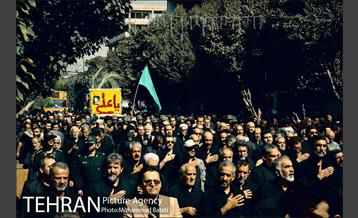 مراسم تشییع پیکر شهید ناظری در منطقه 20 (شهرری) 5