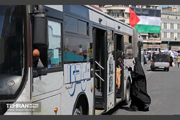 خدمات شهرداری تهران در پایان روز قدس 11