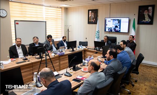 آیین رونمایی از سامانه رسیدگی فنی به صورت وضعیت پیمانکاران شهرداری تهران 19