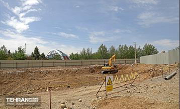 عملیات حفاری خط ۱۰ متروی تهران 50