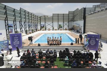 افتتاح استخر روباز مجموعه فرهنگی هنری ورزشی شهربانو 6