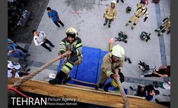 مسابقه عملیاتی ورزشی آتش نشانان تهران 38