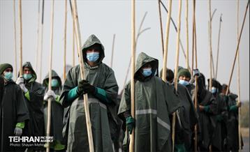 مانور برف روبی منطقه 19 شهرداری تهران 6