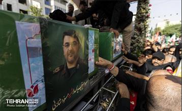تشییع شهدای اقتدار ملی در تهران 25