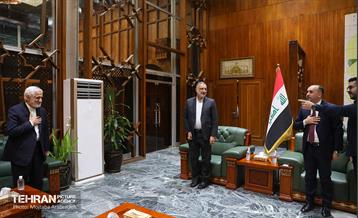 دیدار شهردار تهران با شهردار بغداد