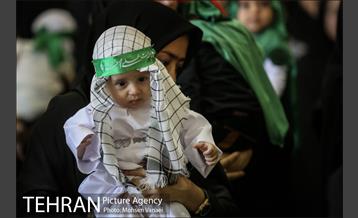 مراسم شیرخوارگان حسینی در مصلی تهران 9