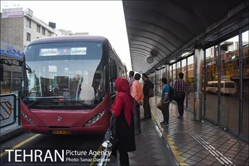 فعالیت شبانه روزی BRT تهران 7