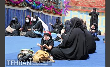 نماز ظهر عاشورا مسجد قائم(عج) منطقه هفت