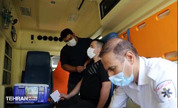 واکسیناسیون اورژانس شهر سالم در پیاده روی جاماندگان اربعین 21