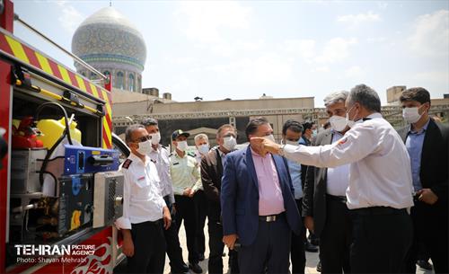 آیین افتتاح و بهره برداری از پروژه های سازمان اتشنشانی و رونمایی از تجهیزات و ماشین آلات سازمان مدیریت پسماند 37