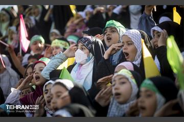 اجتماع بزرگ نوجوانان غرب تهران در پویش سلام فرمانده 19