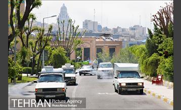 عملیات ضدعفونی سازمان صدا و سیما توسط نیروهای پسماند شهرداری تهران  8