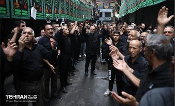 عزاداری ظهر تاسوعا در بازار بزرگ تهران 32