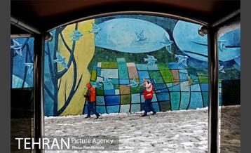 بارش برف زمستانی در تهران 19