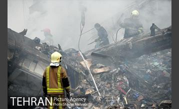 سومین روز عملیات امداد ونجات حادثه پلاسکو -4 4