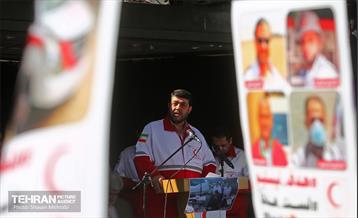 اجتماع جمعیت هلال احمر و کادر بهداشت و درمان در حمایت از مردم فلسطین 13