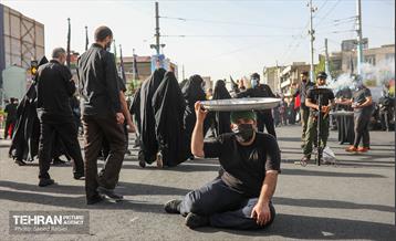مراسم پیاده روی جاماندگان اربعین حسینی در تهران 24