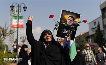 مراسم تشییع پیکر شهید سردار عباس نیلفروشان - 2 4