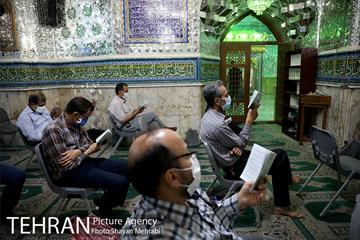 مراسم دعای عرفه در امامزاده زید(ع) بازار 20