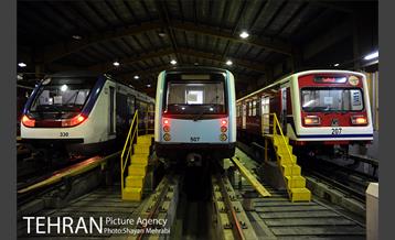 عملیات ضد عفونی کردن مترو تهران 17