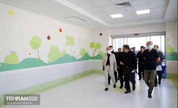 بازدید اعضای شورای شهر از بیمارستان کودکان حکیم 4