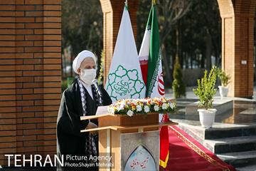 رونمایی از مقبره شهدای گمنام بوستان 22 بهمن 25