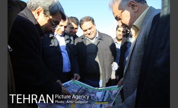 بازدید معاون فنی عمران شهرداری و اعضای شورای شهرتهران از پروژه تقاطع غیرهمسح شهیدهمدانی 15