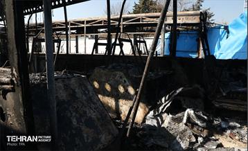 خسارات وارده به اتوبوس‌های شهر تهران 51