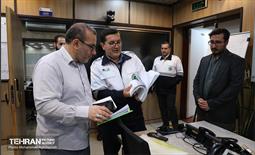 بازدید مدیرکل حوزه شهردار تهران از سازمان پیشگیری و مدیریت بحران شهر تهران 19