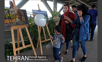 نمایشگاه “طبیعت تهران” بر روی پل طبیعت 17