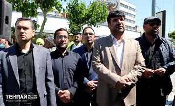 پردیس حماسی چهار راه ولیعصر(عج) در روز قدس 11