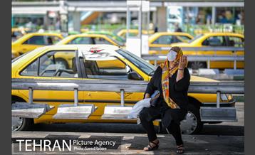 تکیه سیار عزای حسینی در پایانه تاکسیرانی سازمان آب 25