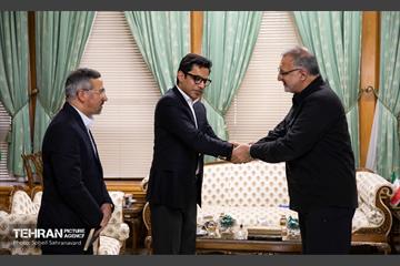 دیدار شهردار تهران با شهردار اسلام‌آباد پاکستان