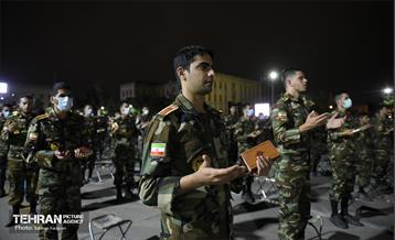 مراسم احیای شب بیست و سوم در دانشگاه افسری امام علی(ع) 42