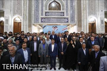 آیین تجدید میثاق شهردار و رییس شورای شهر تهران با آرمان‌های امام راحل (ره) 4