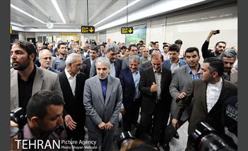 آیین بهره برداری از بخش شرقی خط 7 مترو تهران 7