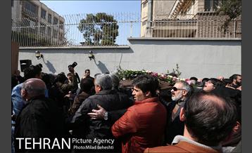 مراسم تشییع پیکر علی معلم 46