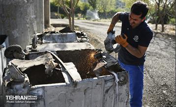 مرمت و تعمیر مخازن زباله 6