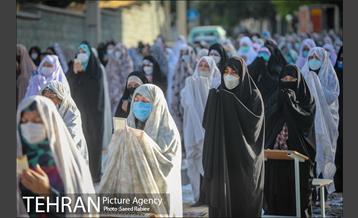 اقامه نماز عید سعید فطر در مسجد بقیه الله اعظم - محله چهاردیواری 12