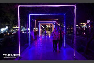 جشن نور و رنگ در بلوار کشاورز 6