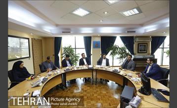 بازدید سربرست مرکز ارتباطات و امور بین الملل شهرداری تهران از شرکت بهره برداری متروی تهران  1