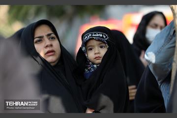 عزاداری شهادت حضرت فاطمه(س) در منطقه 17 14