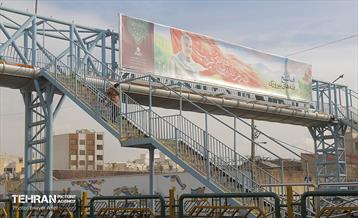 سیاه پوش شدن تهران در سالگرد شهادت سردار سلیمانی 18