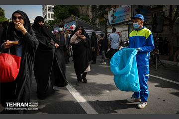 خدمات‌رسانی شهرداری تهران در اقامه نماز عید فطر 7