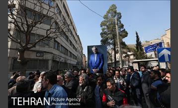 مراسم تشییع پیکر علی معلم 47