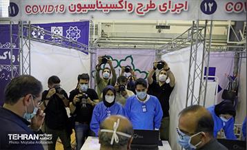 آیین افتتاح طرح واکسیناسون کرونا 25