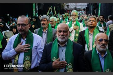 اجتماع خانواده شهدای سادات شهر تهران در رواق کشوردوست