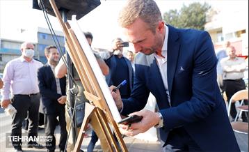 رونمایی از ضریح قلب در میدان الغدیر